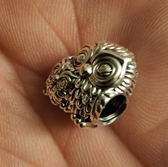 Pandora mother and baby owl  charm - Picture 2 of 4